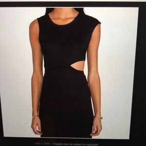 BCBGMaxaria Side Cut Out dress